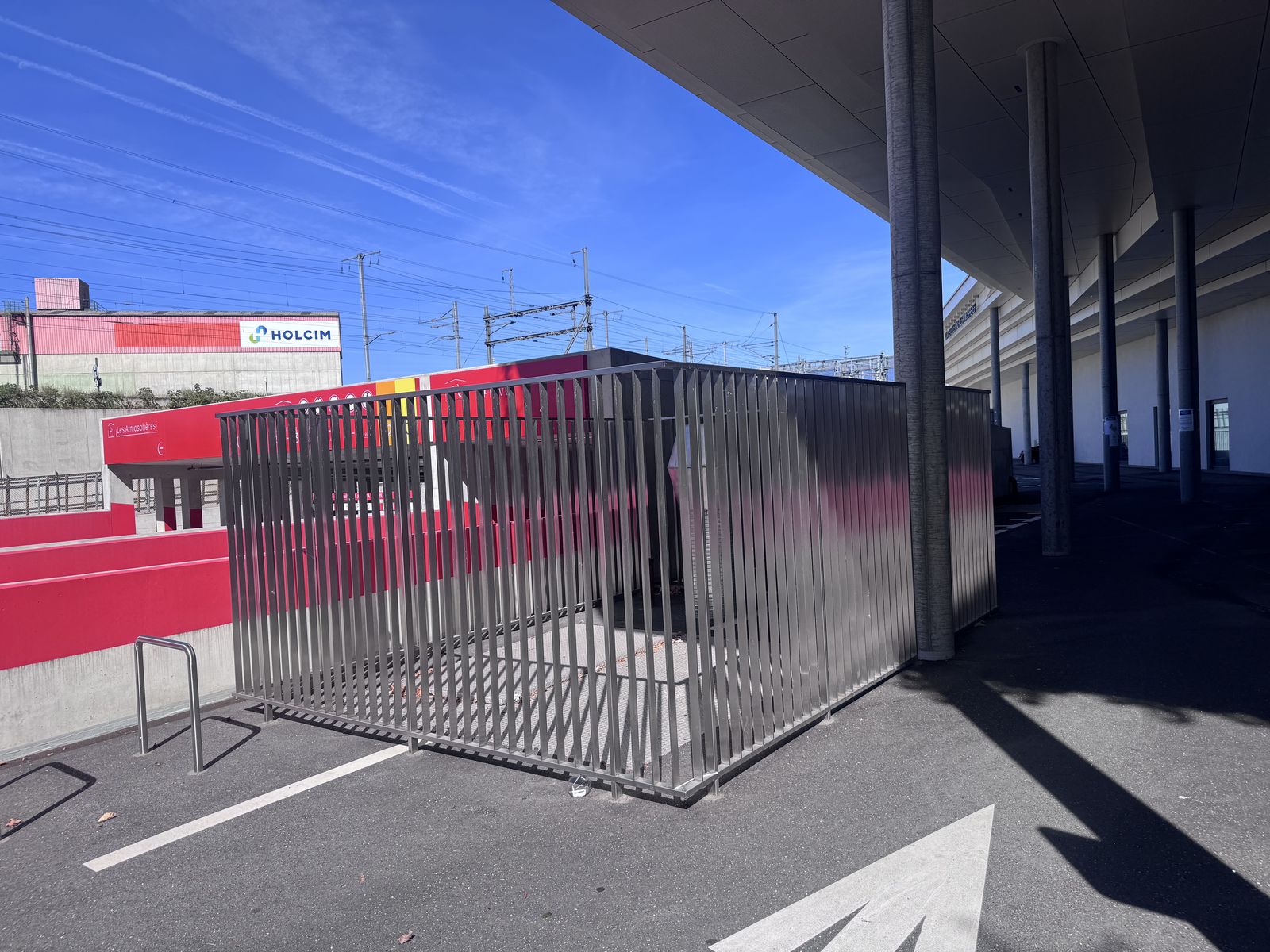 Petite serrurerie, Barrière barreaudage inox, quartier de l'Étang